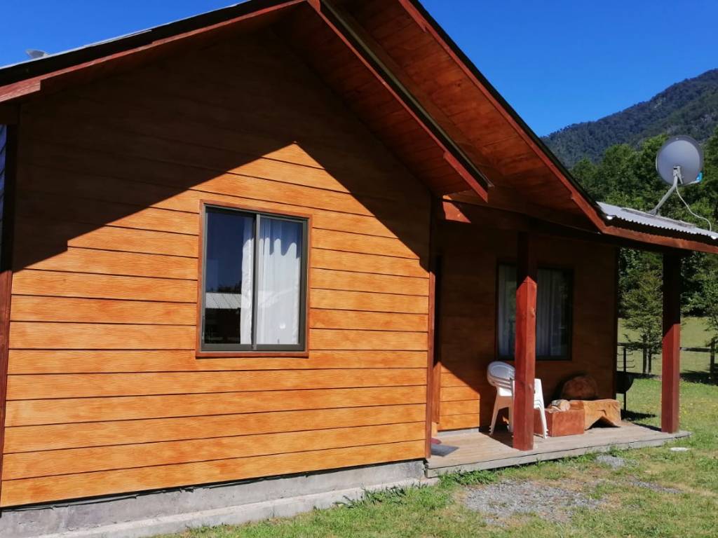 Cabaña con galería