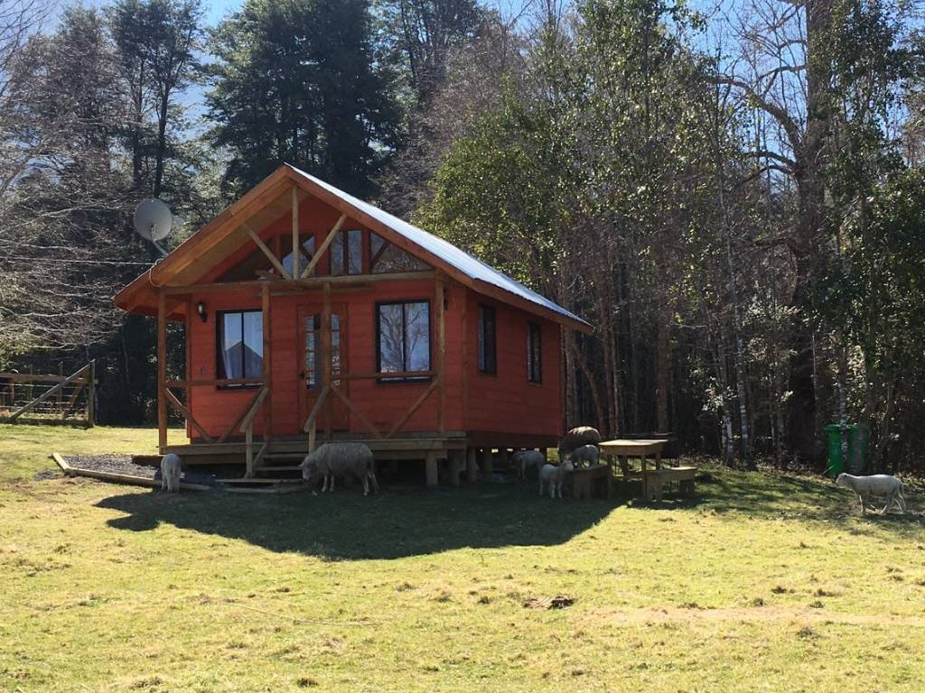 Cabaña en la pradera