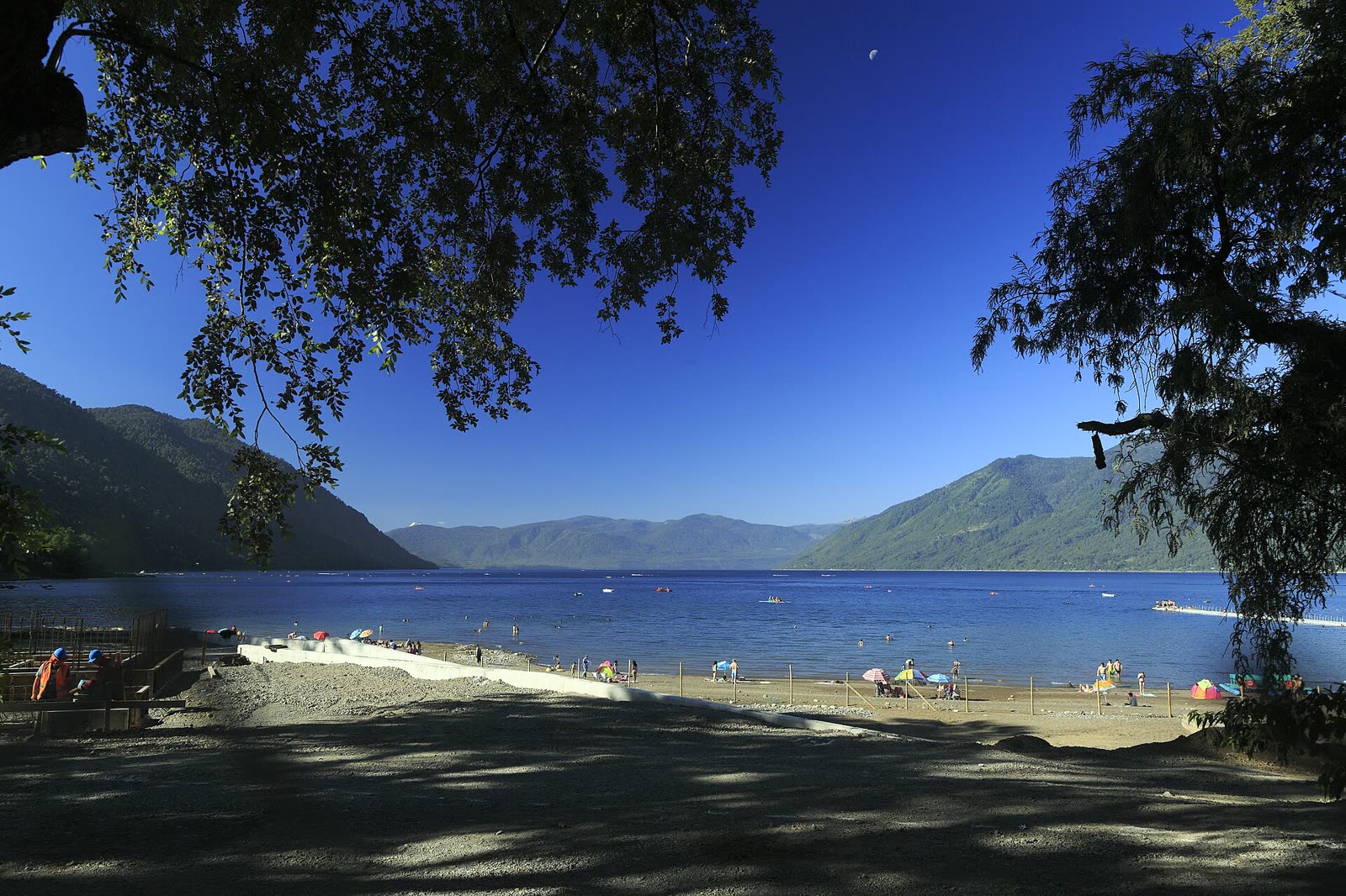 El lago Caburgua